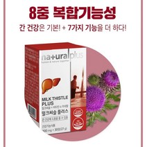 지방간 좋은 영양제 피로회복 밀크씨슬 밀크시슬 간건강 비타민 미네랄, 2개월분