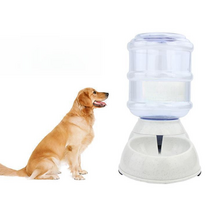 해퍼 강아지 대용량 급수기 고양이 물통 음수대, 그레이