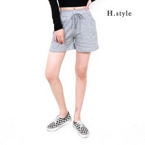 에이치스타일 CC 무지4부팬츠 트레이닝반바지 츄리닝