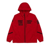 [데상트] 스위스 스키팀 후드형 우븐 자켓 SO323SJK91RED