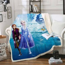 겨울왕국 엘사 FROZEN 극세사 벨벳 담요 CH20, 11