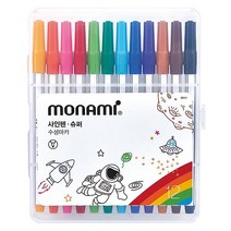 모나미 슈퍼싸인펜 12색