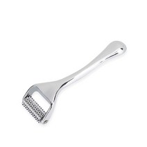 반달마켓 마이크로니들 아연 합금 더마 롤러 얼굴 마사지기 무통증 마이크로핀 스킨 케어 수동 미용 도구, 01 박스없음