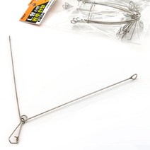백경 BK-1239 L형 스텐 원투천칭 원투낚시, 10×10cm