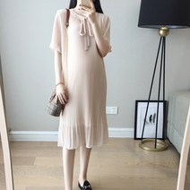 임산복 임산부원피스 여름임부복 출산 마터니티 서머 드레스 멋쟁이 연령 감소 쉬폰 스커트