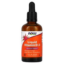 나우푸드 액상 비타민 D-3 10mcg(400IU) 2fl oz(59ml)