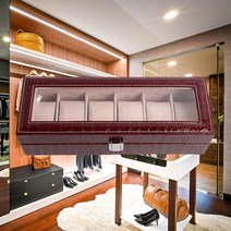 톰슨빌 워치 손목 시계 거치대 보관함 보관 박스 6구