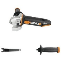 WORX 웍스 WORX WX802 무선 20V 전동 충전 그라인더 4인치, WX802 본체