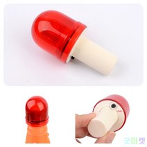 굿마켓 칼라콘용 LED 비상등 고무라바콘 안전꼬깔