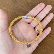 변색에 강한 써지컬 별자리 가죽팔찌만들기 diy키트 재료 만들기, 연보라, 본드구매, 1개