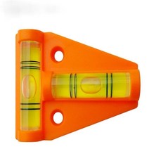 캠핑카제작부품 악세사리 1pc 미니 t-레벨 도구 트럭 보트 부품 캐러밴 액세서리 콘솔 테이블 측정 레벨 버블, 없음, 1개