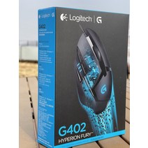 큐밸 큐밸 로지텍G402 유선 게이밍 마우스 그래픽작업 블랙