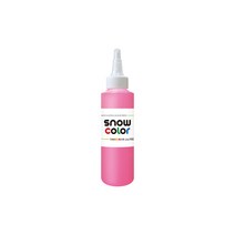 스노우물감 140ml 낱색 스노우키즈 유아 아기 놀이 핑거 형광 페인팅 블랙라이트 촉감놀이 미술놀이 형광놀이 물감놀이, (핑크), 스노우, 140, -