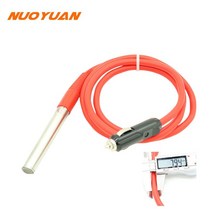 12V히터 자동차트럭용 온수기 보일러 24v 카트리지 히터 100w200w 16x100mm dc 침수 히터, 12v 100w