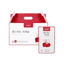 [장수상회] dwbh 국내산 레드비트 사과즙 100ml 50포, 단품, 단품