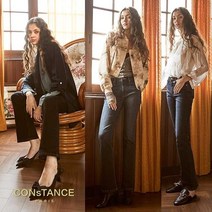 [쇼핑엔티] 23FW 콘스텅스 세미플레어 라이크라 여성데님 3종