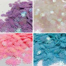 와컴 눈꽃송이 글리터 4종 100ML, 보라