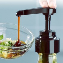 흘림방지 다용도 범용 소스 펌프 DD-10340, 블랙