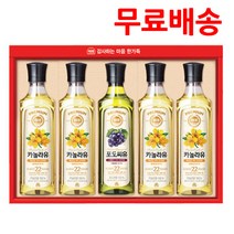 사조해표 고급유 캔시티1호, 500ml, 4개