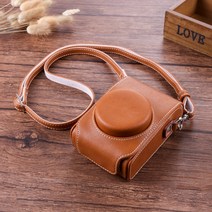 적합 Leica D-Lux7 카메라 가방 Typ109 가죽 케이스 Leica C 럭스 보호 케이스 C 단일 어깨 사진 가방 Dlux6 5 Crossbody Typ112 레트로 특별, Leica C 럭스 전용 [브라운]