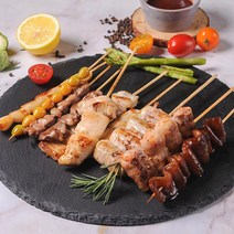 다몰 꼬지 5종 소스 2종 축제 행사 푸드트럭 캠핑, 03. 닭살꼬지 250g (10개)