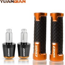 오토바이핸들용품 크로스바 핸들바오토바이 핸들 바 그립 끝 레이싱 액세서리 혼다 CB125R R 2011-2020 20, 03 orange