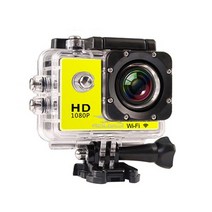 드론 SJ4000 액션 카메라 다이빙 30M 방수 1080P 풀 HD Go 수중 헬멧 스포츠 DV 12MP 사진 픽셀, 04 YELLOW