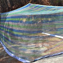 솔잎향 야외 사각모기장 (대형/초대형), 02_(14-15인)특야외용 블루