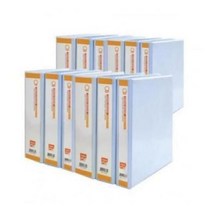 링바인더 알파 투명O링바인더 AT A4 7cm BOX 25개입, 1개