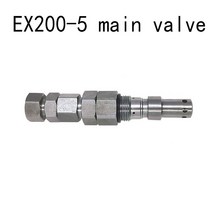 릴리프 밸브 감압 감압변 안전변 히타치 2005 메인 건 릴리프 밸브 안전 분배 굴삭기 액세서리에 적합, 한개옵션0