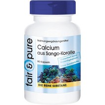 독일직구 1000mg 비건 내추럴 산고 산호 칼슘 마그네슘 스테아레이트 산호 칼슘 파우더 90캡슐 칼슘 340mg, 수량, 상세참조