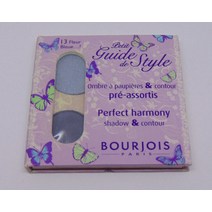 Bourjois 부르조아 스몰 가이드 섀도우 앤 컨투어 0.09온스 2.5g 색상, 13 블루 플라워