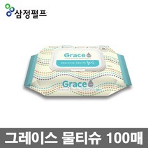 삼정 그레이스 물티슈 캡 100매x12팩