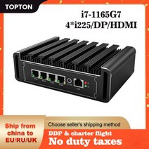 스틱PC 초 미니 PC MINIPC 안드로이드 피시 11 세대 인텔 i7 1165G7 펜티엄 7505 4 i225 2.5G LAN DDR4 NVMe DP 셀러론 N5105 팬리스, Celeron N5105, UK, 8GB DDR4 256GB NVMe
