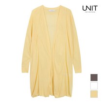 [UNIT] 여성 오픈형 롱 니트 가디건_UFE2-KCA244N