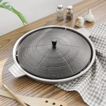 가마솥 솥뚜껑 고기구이판 30cm (일반형) 주물 구이팬, 상세페이지 참조