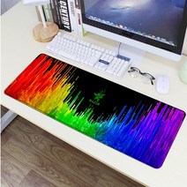 레이저 레이져 골리아투스 게이밍 컨트롤 스피드 마우스 키보드 장패드 대형 빅사이즈 패드 매트, 2mm + 1개, G + 700x300mm