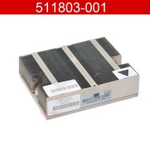 공랭 cpu 램 쿨러 케이스 쿨링팬 팬허브 프로세서 방열판 서버 SE316M1 용DL160G6 DL160 G6 594891001 511803001 586652001, 01 511803-001