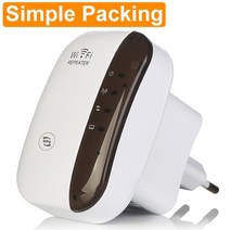 300Mbps 와이파이 리피터 와이파이 익스텐더 라우터 와이파이 신호 증폭기 무선 와이파이 부스터 장거리 와이파이 리피터 액세스 포인트, CHINA_EU Plug | white 1