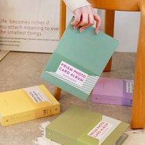 [스마일러브]프리즘 포토카드 앨범 (콜렉트북 128포켓), 디자인_밀키옐로우