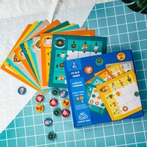 개수 수학 논리적 사고 보드게임 동물 캐릭터 원목 체스 작업치료 인지치료 교구, 동물 논리 체스