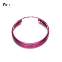 알루미늄 합금 키 보호 링 트림 체인 장식 BMW 미니 쿠퍼 클럽맨 컨트리맨 쉘 자동차 액세서리148419, 핑크