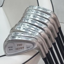 중고 버뮤다 남성용 카본 아이언세트 (4-S)8아이언 미사용신품, 단품