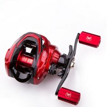 RollFish베이트릴 배스 바다 선상 루어 낚시릴 좌핸들 우핸들 (한국창고직발 배송기간 1~2일), 블랙 우핸들 BD00004