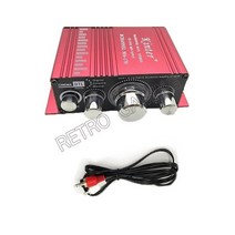 아우디 호환 카오디오뱅크 카 오디오 자동차 스피커 2021 뜨거운 판매 하이파이 오디오 스테레오 앰프 아케, 07 red amplifier