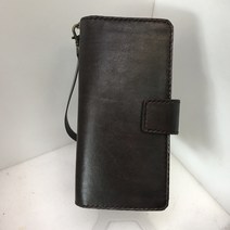 가죽명장 천연가죽 수공예 지갑 핸드폰케이스 민짜 지갑형