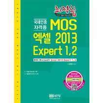 MOS 엑셀 2013 Expert 1 2 (2017)