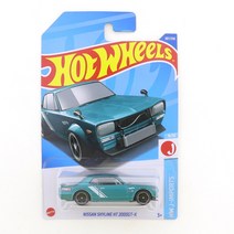 자전거부품 핫 휠 닛산 호환 스카이라인 HT 2000GT-X 187/250 HW J-IMPORTS 9/10 미니 합금 쿠페 1/64 금속 다이캐스트 모델 자동차
