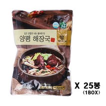 자연깃든 양평해장국 600g 25개(1박스) 선지국밥, 상세페이지 참조, 상세페이지 참조, 상세페이지 참조