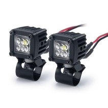 개조된 헤드 라이트 스포트라이트 자동차 상단 조명 범퍼 액시얼 SCX10 지프 트랙사스 TRX4 TRX6 1/10 RC 크롤러 자동차용, [02] A2